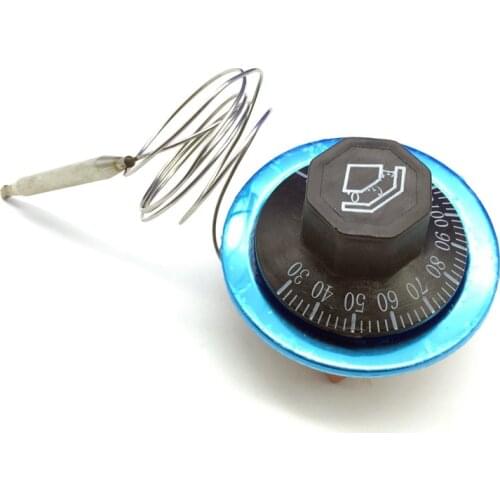 Temperature Rotary switch Controller 30-110 degree Celsius Adjustable Temperature Control Switch Capillary Thermostat 16A