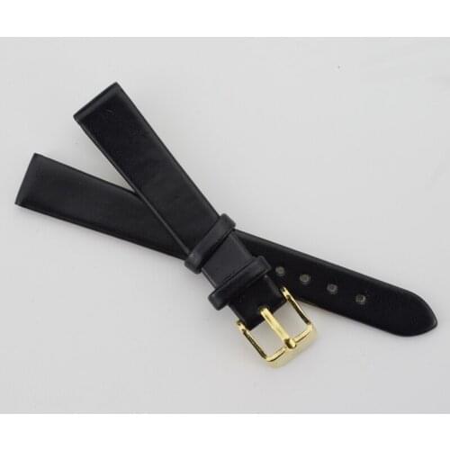 Durable women Leather watch strap for men & women 14mm Watch Band ladies leather bracelet strap for watch