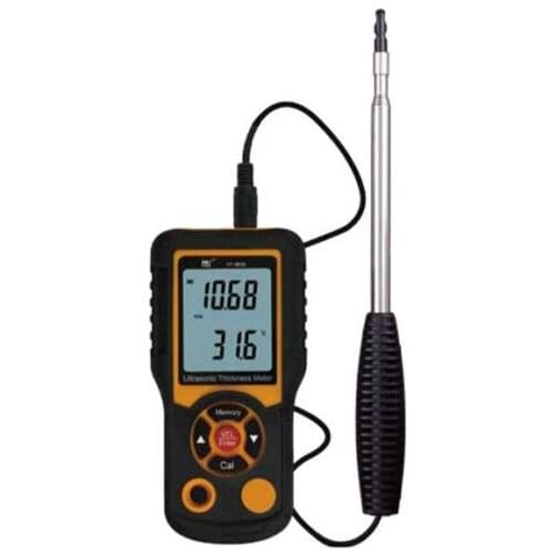 HT-9830 1 Set Digital LCD Hot Wire Anemometer Handheld Wind Speed Gauge Meter Measure Anemometer for Ventilation Ducts