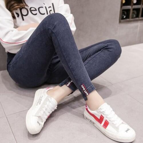 Skinny Maternity Jeans Pencil Pants Clothes For Pregnant Women Abdominal Pregnancy Jeans Pants High Stretch Spring Clothing