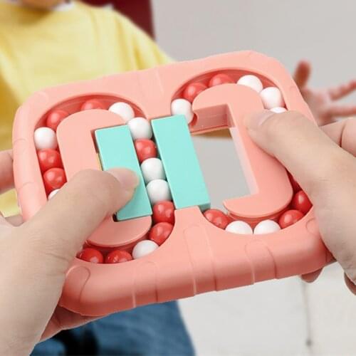 Rotating Magic Bean Intelligence Fingertip Cube Childrens Finger Gyro Magic Disk Educational Cube Toy