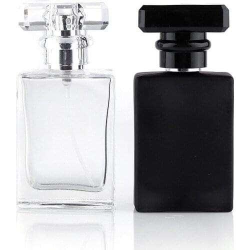 30ML High-grade Hydrating Spray Glass Travel Press Small Portable Perfume Bottle 100PCS/LOT