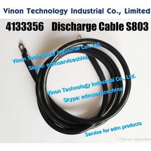 4133356 edm Discharge Cable S803 L=1200mm for Sodic JL,G,EPOC,AW,BF,PGW,AP,A,AQ,A320,BF275 Wire Cut machine 0250727 power cable