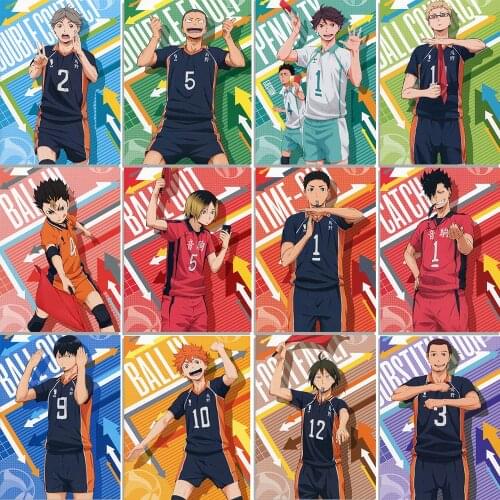 5D DIY Diamond Painting Anime Haikyuu!! Shoyo Hinata Kageyama Tobio Sugawara Koushi Diamond Mosaic Embroidery Cross Stitch