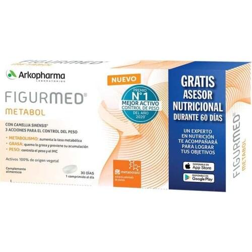 ARKOPHARMA- FIGURMED METABOL 30 COMPRIMIDOS