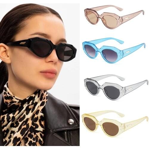 Cat Eye Small Frame Ladies Sunglasses European And American Ins Trend Net Red Street Shooting Glasses Oculos Sol Feminino