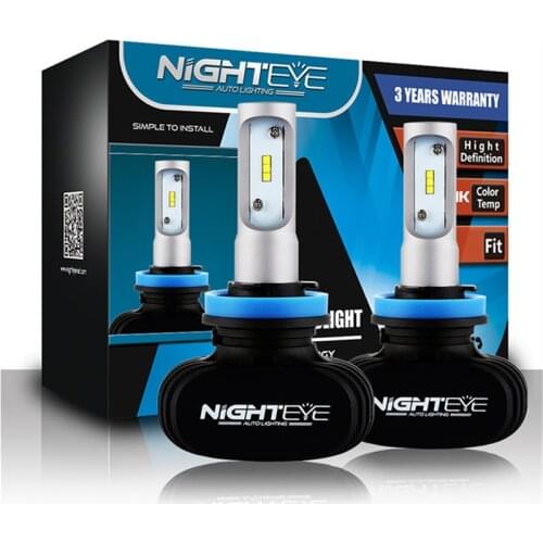 Headlight Fog Lamp H11 Led H7 H4 9005 9006 50W 8000LM 6500K CSP LED Car Headlights Conversion Kit Bulb Super Bright Car Lights