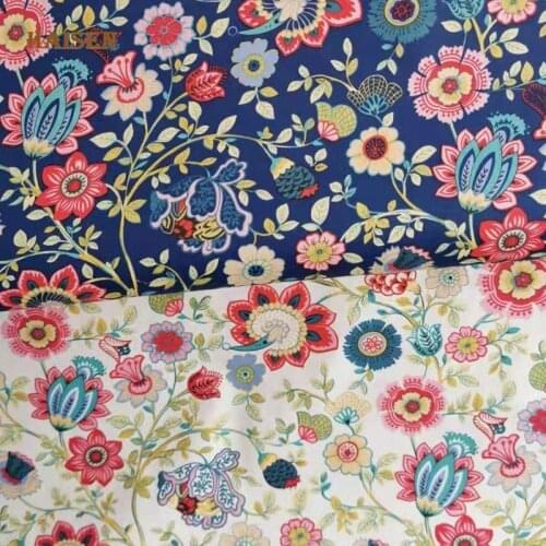 Haisen,Printed Twill Cotton Fabric,Gorgeous Floral Cloth,DIY Sewing Quilting For Baby&Child Bedding Clothing Material,By Meter