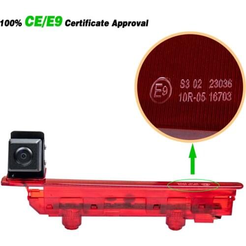 Misayaee (E9) Stop lights Rear View Reverse Brake Light Camera for VW Transporter T5 T6 Transporter Caravelle Multivan 2010-2016