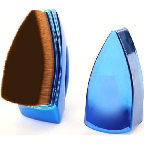 Small Iron Foundation Brush, No Trace, No Powder, Soft Foundation, Flat Head, Portable Beauty Brush