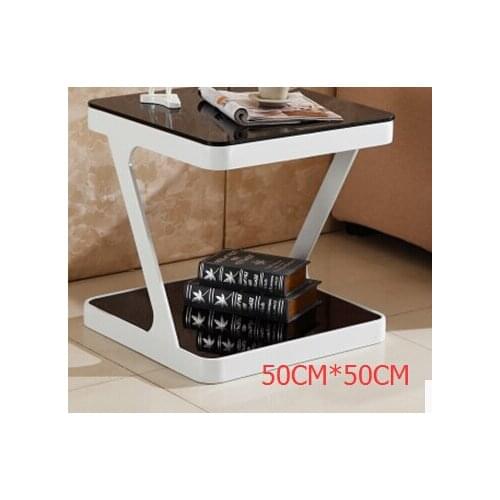 Toughened glass moving small tea table.Coffee Tables