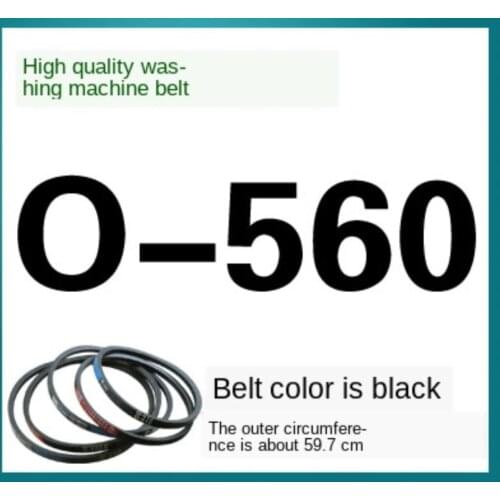 O-560 washing machine belt O-type genuine belt drive belt triangle belt universal washing machine accessories anti-slip belt