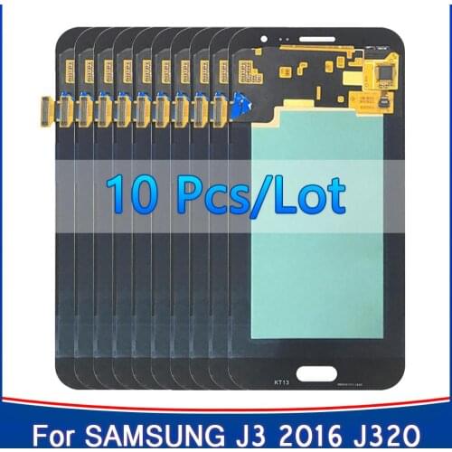 10 Pcs/lot ORIGINAL LCD Display For Samsung Galaxy J3 2016 J320 J320A J320F J320P J320M J320Y J320FN LCD Screen Touch Digitizer