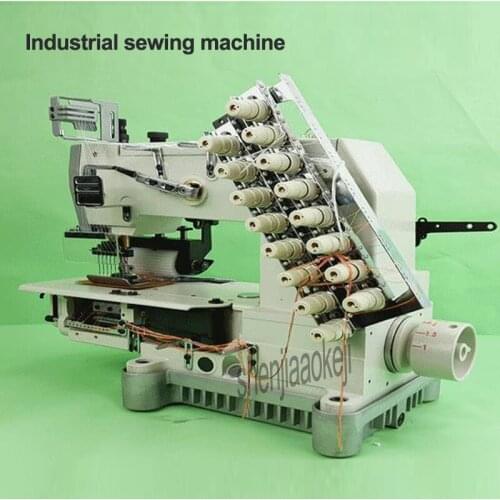 1PC Electricity Elastic belt sewing machine Rubber band machine Industrial sewing machine Multi-needle Pulling machine 220V