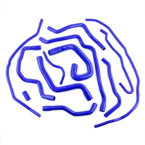 FOR Ford Focus Duratec MZR 1.8L 2.0L DOHC Silicone Radiator Coolant Hose Kit