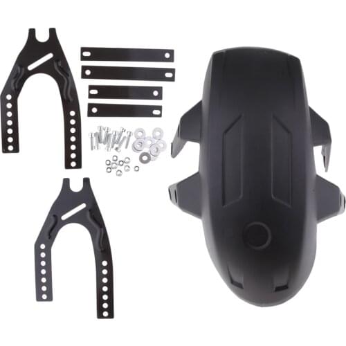 Universal Motorcycle Rear Fender Wheel Splash Guard Cover Mudguard 39x16cm Mud Guard for Motorcycle