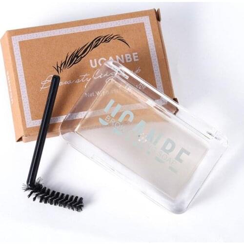 Waterproof 3D Feathery Brow Styling Soap Eyebrow Setting Gel Cosmetic Makeup Long Lasting Brows Tint Eyebrow Gel Cosmetic Makeup