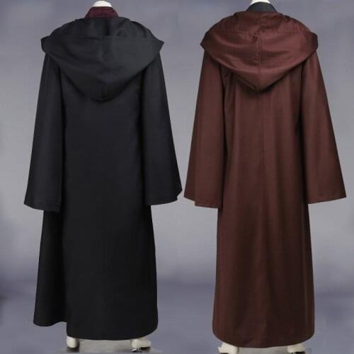 Adult Men Star Jedi Anakin Skywalker Trench Cosplay Costume Halloween Party Clothes Accessories