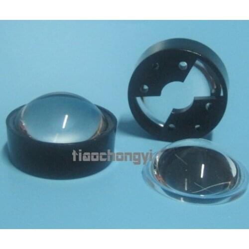 10pcs 60 degree Lens Reflector Collimator with Holder Set For 1w 3w 5w LED