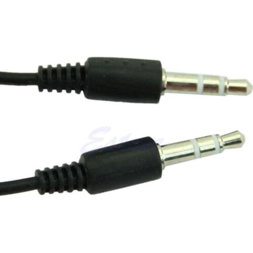 3.5mm Aux Auxiliary Cord Male to Male Stereo Cable For PC iPod MP3 Car 2M L4MD