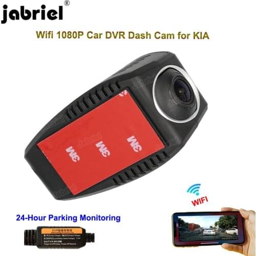 Auto Hidden WIFI Dash Cam Car Dvr 1080P 24H Driving Recorder EDR Dashcam For kia rio 3 4 ceed sportage cerato sorento picanto