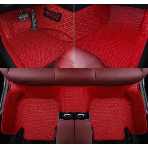 Custom car floor mats for Lincoln all models Navigator MKZ MKC MKX MKS MKT car styling auto accessories car floor mats for car