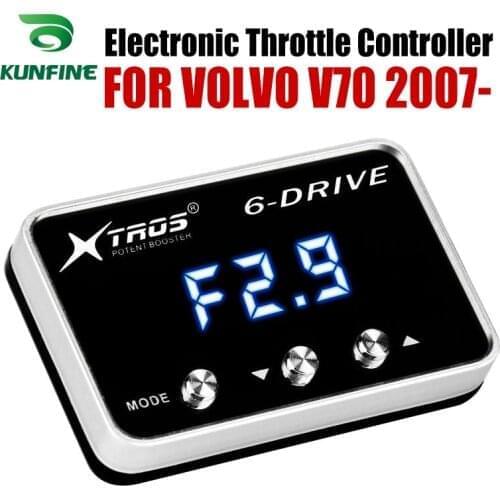 Car Electronic Throttle Controller Racing Accelerator Potent Booster For VOLVO V70 2007-2019 Tuning Parts Accessory
