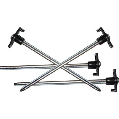 Large tent floor nails, bold and long stainless steel 8mm 25cm long reinforced windproof ground