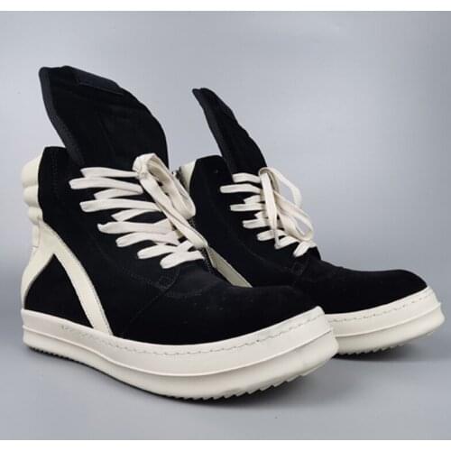 High Street Brand Rric Owees Cow Suede Mens Casual Shoes Luxury Trainers Mens Sneakers Male Sneakers Womens Sports Shoes