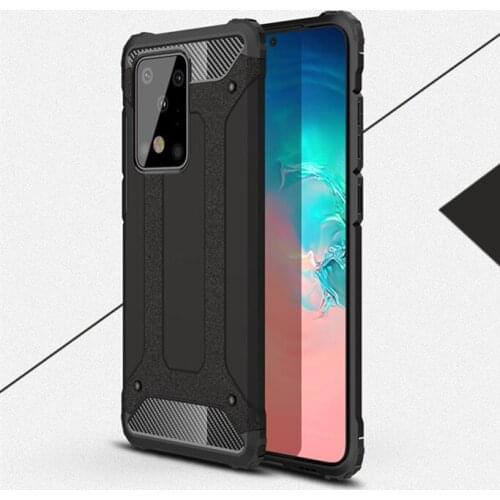 For Samsung S20 Ultra Case Silicone Armor PC Phone Cover For Samsung S20 Ultra Protective Case For Samsung Galaxy S20 Ultra 5G