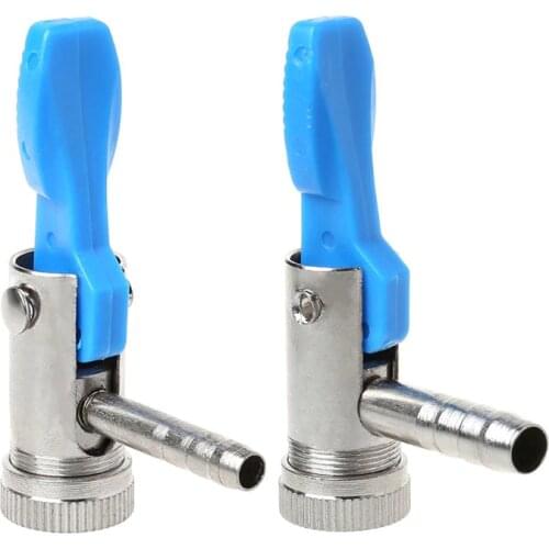 Bicycle Air Pump Head Inflator Connector Valve 6mm/8mm MTB Bike Parts Cycling Copper Accessories Adapter Conversion