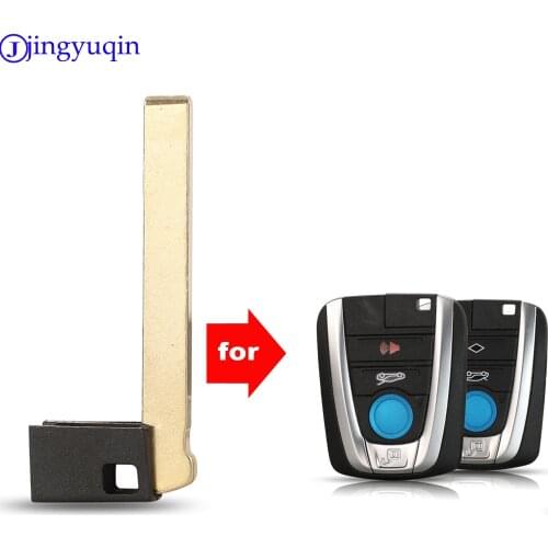 Jingyuqin Replacement Remote Car Key Shell Blade Blank Key For BMW I3 I8 Smart Key