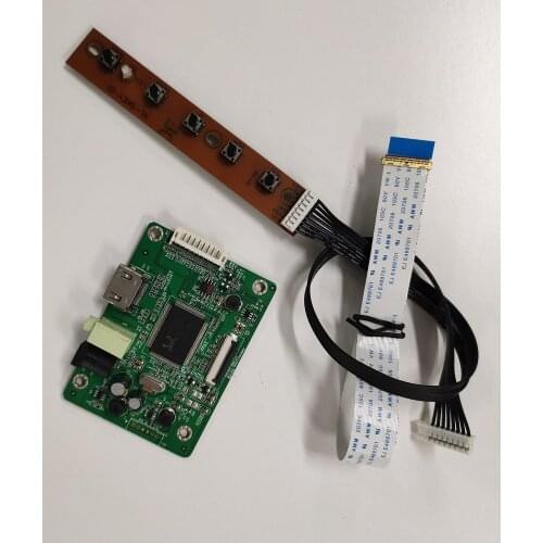 Kit For B140XTN03.3 HW0A/B140XTN03.2 Monitor EDP Display LED Panel LCD HDMI 1366x768 mini Controller Board Driver Screen Cable