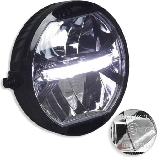 Universal Motorcycle Modern retro style modification LED headlight driving light CR150