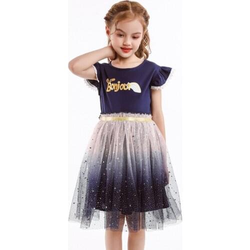 2020 New Kids Clothes For Girls Autumn Winter Baby Girls Long Sleeve Clothes Outfits Children Cotton Tutu Dress 3 to 8 Years