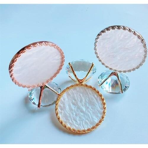 Nail Tips Display Stand Multifunctional Jewelry Display Plate Necklace Ring Earrings Display palette Tray jewelry gift box