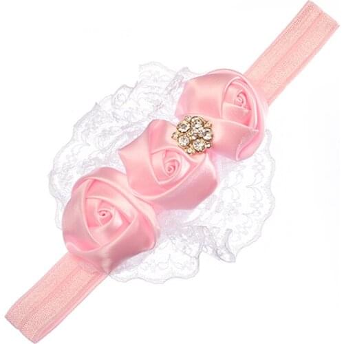 Baby Girl Headband Infant Hair Accessories Flower Newborn Headwear Tiara Headwrap Band Hairband Gift Toddlers Bows Clothes