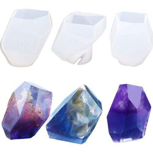 DIY Soap Mould Stone Shape Candle Mold Candle DIY Aroma Plaster Craft Candle Making Soy Wax Mould Craft Casting Mold Home Decor