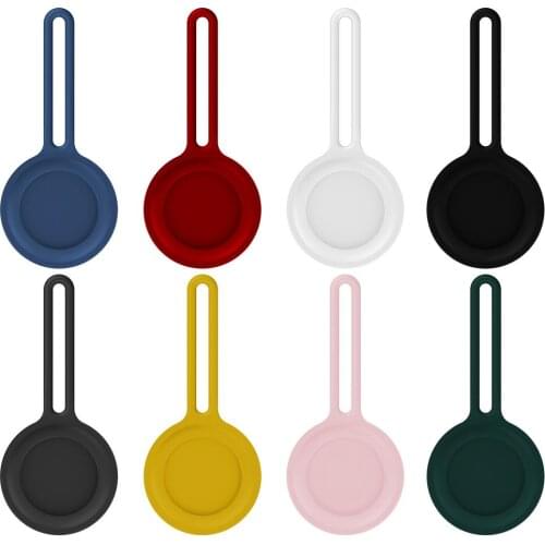 Silicone Skin Cover Portable Protector Case Accessory For Airtags Protective Case Cover Intelligent Wearable Accessories