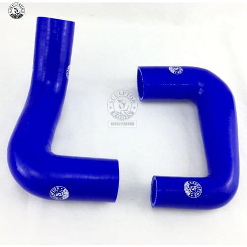 Silicone Radiator Coolant Heater Hose FOR SMART FOR TWO & ROADSTER (2Pcs) Red/Blue/Black