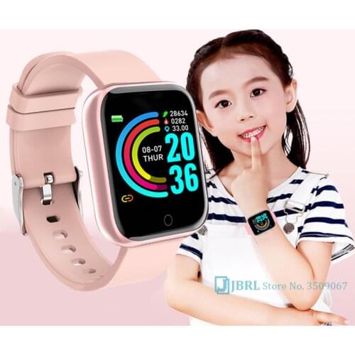 New Smart Watch 2021 Kids Children Smartwatch Bluetooth Fitness Bracelet For Girls Boys Heart Rate Tracker Watch For Android iOS