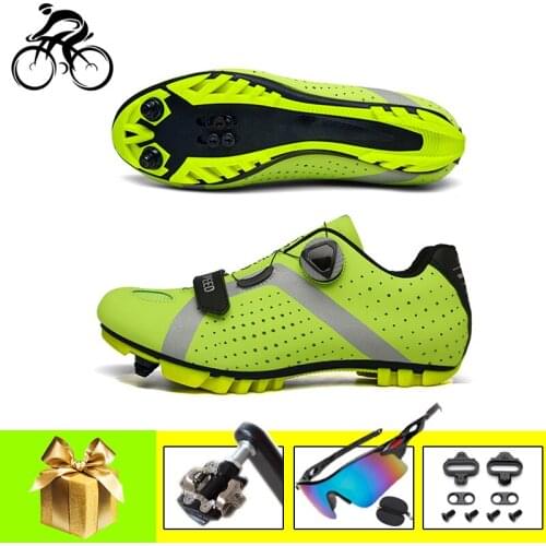 Cycling Shoes for Men Women Breathable Sapatilha Ciclismo Mtb SPD Pedals Outdoor Superstar Athletic Bicycle Riding Sneakers