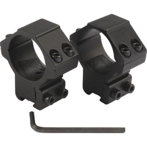 1Pair (2pcs)/lot Hunting Scope Mount 30mm Rings for Weaver Picatinny 11mm Rail For Optics Sight Accessories Hunting Caza