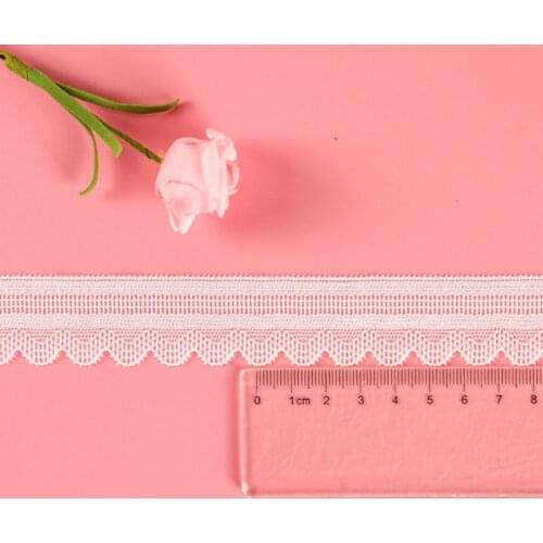 3 Yards Fashionable White Lace Trim DIY Embroidered For Sewing Decoration Accessories LS01