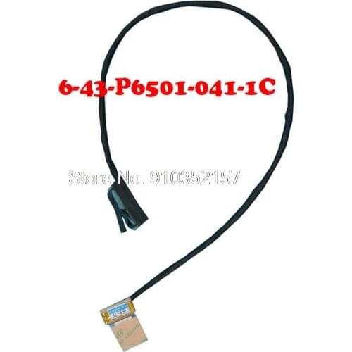 Laptop 30PIN LCD EDP Cable For CLEVO P650 6-43-P6501-041-1C P650SE P651SE P650SG P651SG P650SA P651SA EDP