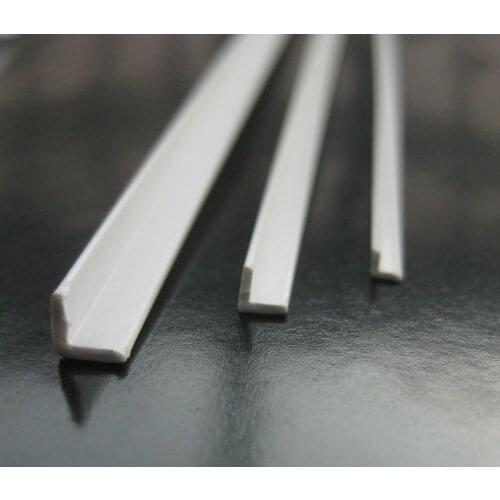 ABS05 30pcs Styrene ABS Angles Strip 500mm Long NEW Architectural