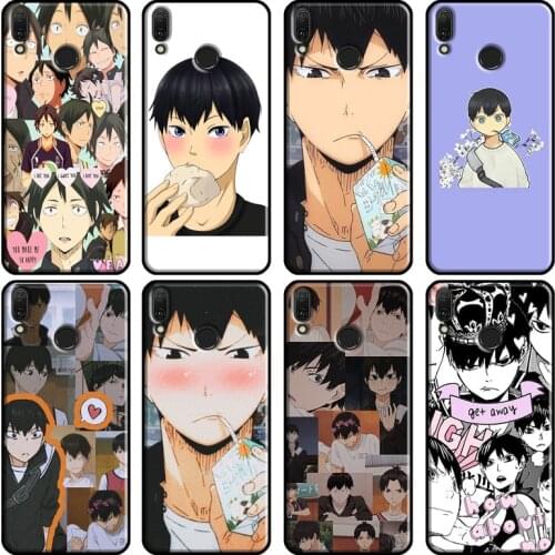 Kageyama Tobio Collage Haikyuu Soft For Huawei Y5P Y6P Y7A 2020 Y3 II Y5 Y6 Y9 Y7 Prime 2018 2017 2019 Nova 3i 5T Case
