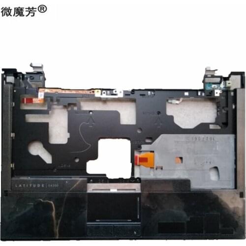 NEW laptop cover For Dell Latitude E4300 Palmrest Touchpad Button Assy N471D 0N471D K456C upper case keyboard bezel black