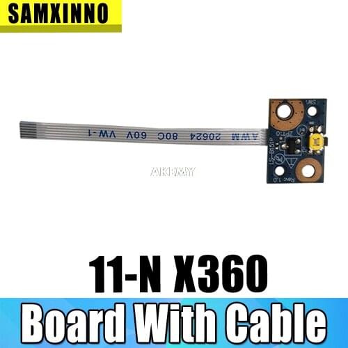 NEW For HP Pavilion X360 11-N Series 11-n011dx Power Button Board With Cable 755733-001 LS-B151P