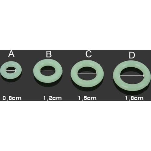 O Shaped Rubber Sealing Ring Silica Gel Anti-slip Accessories For Fishing Rod Pole &T8